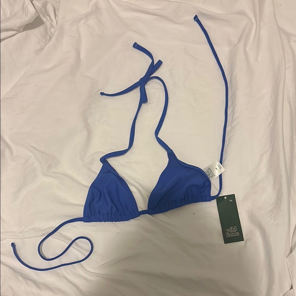 Wild Fable Vibrant Blue Bikini Top